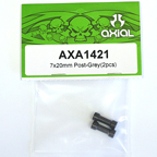 Axial 7x20mm Post (Grey) (2pcs.) AXA1421