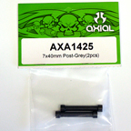 Axial 7x40mm Post (Grey) (2pcs) axa1425