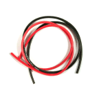 Deans 12G  Wet Noodle Wire  (2' red, 2' blk)
